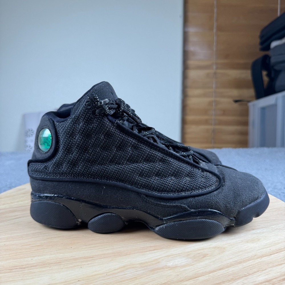 Air Jordan 13 Black Cat Youth Size 6Y Sneakers Shoes Nike